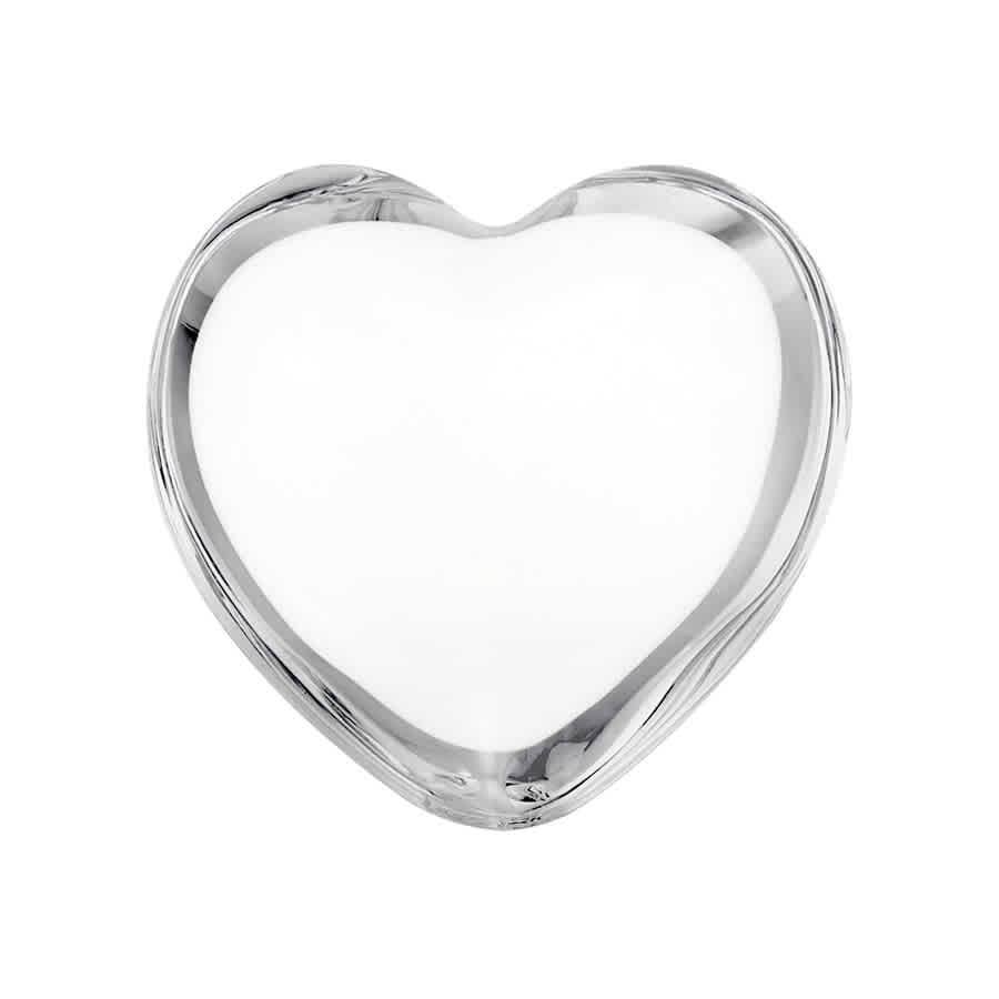 Baccarat Puffed Heart Clear V919