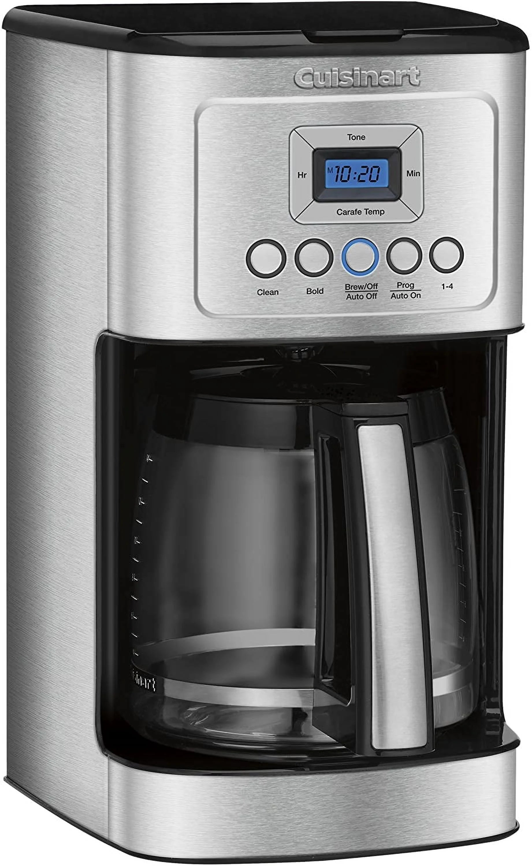Cuisinart Perfectemp™ 14 Cup Programmable Coffeemaker, Silver D522
