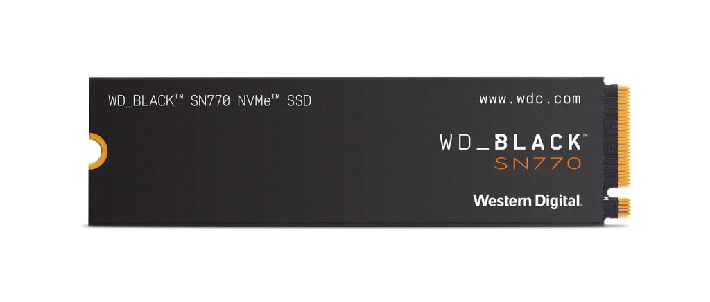 WD Black 1TB SN770 NVMe Internal Gaming SSD Solid State Drive - PCIe Gen4 , M.2 2280, up to 5,150 MB/s - WDBBDL0010BNC- WRWM