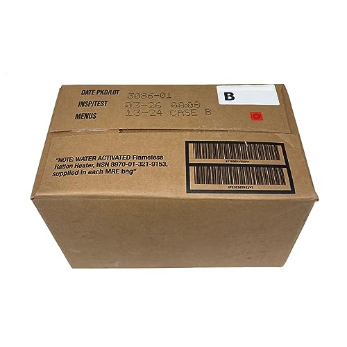Ammo Can Man MRE Case - Genuine Military Surplus, 2026 Inspection Date B75073