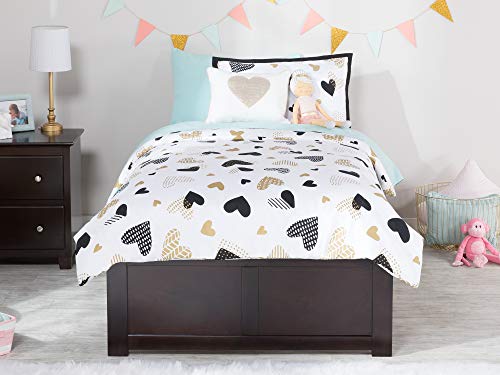 AFI Concord Platform Bed with Storage Drawers J78151