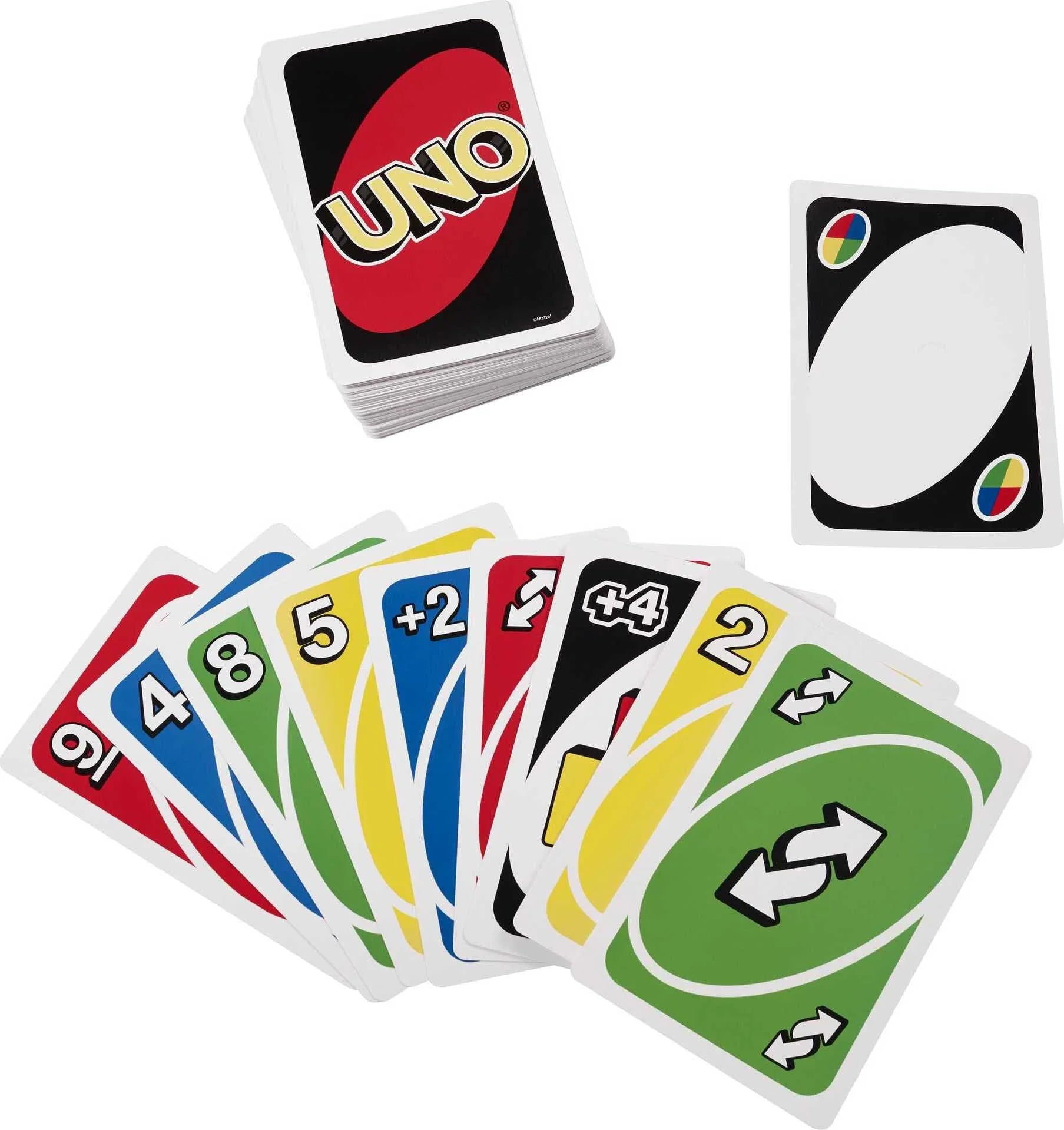 Giant UNO Card Game with 108 Oversized Cards for Family Night K406
