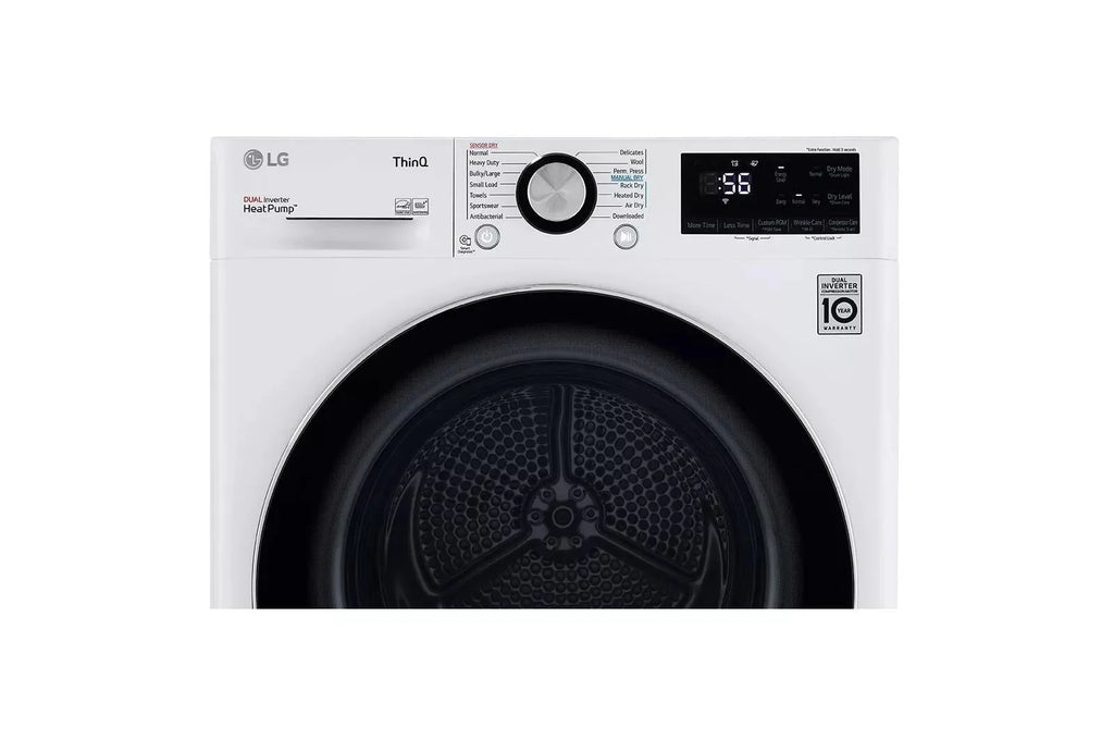 LG DLHC1455W Front Load Electric Dryer Gray U69211