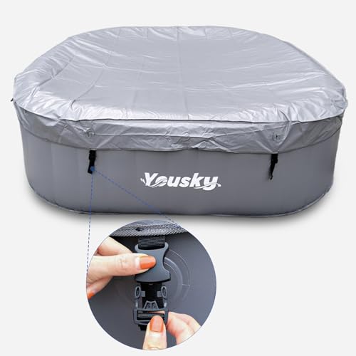 Inflatable Hot Tub 6-8 Person with 120 Bubble Jets and Heater K601