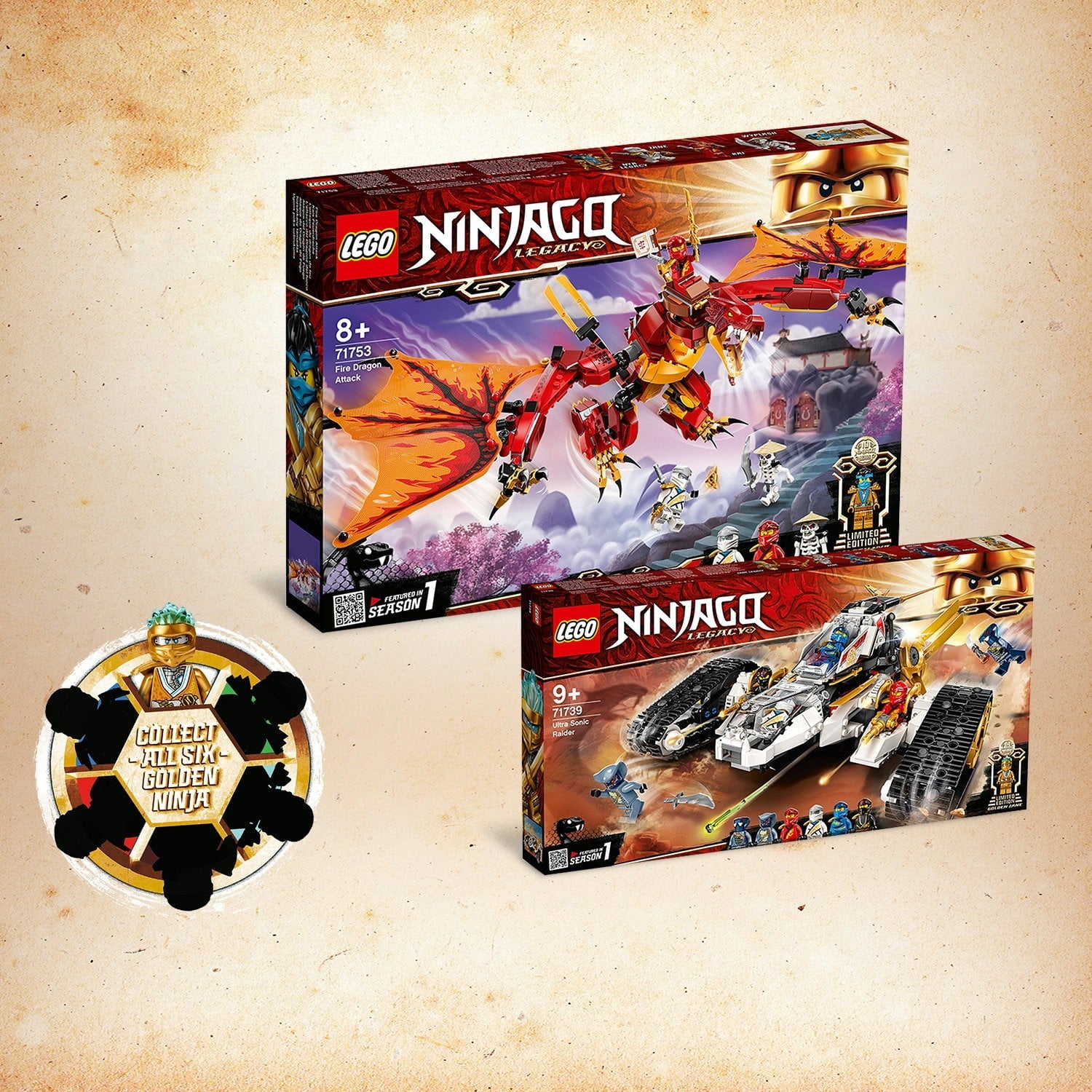 LEGO Ninjago Ultra Sonic Raider 71739 T437365