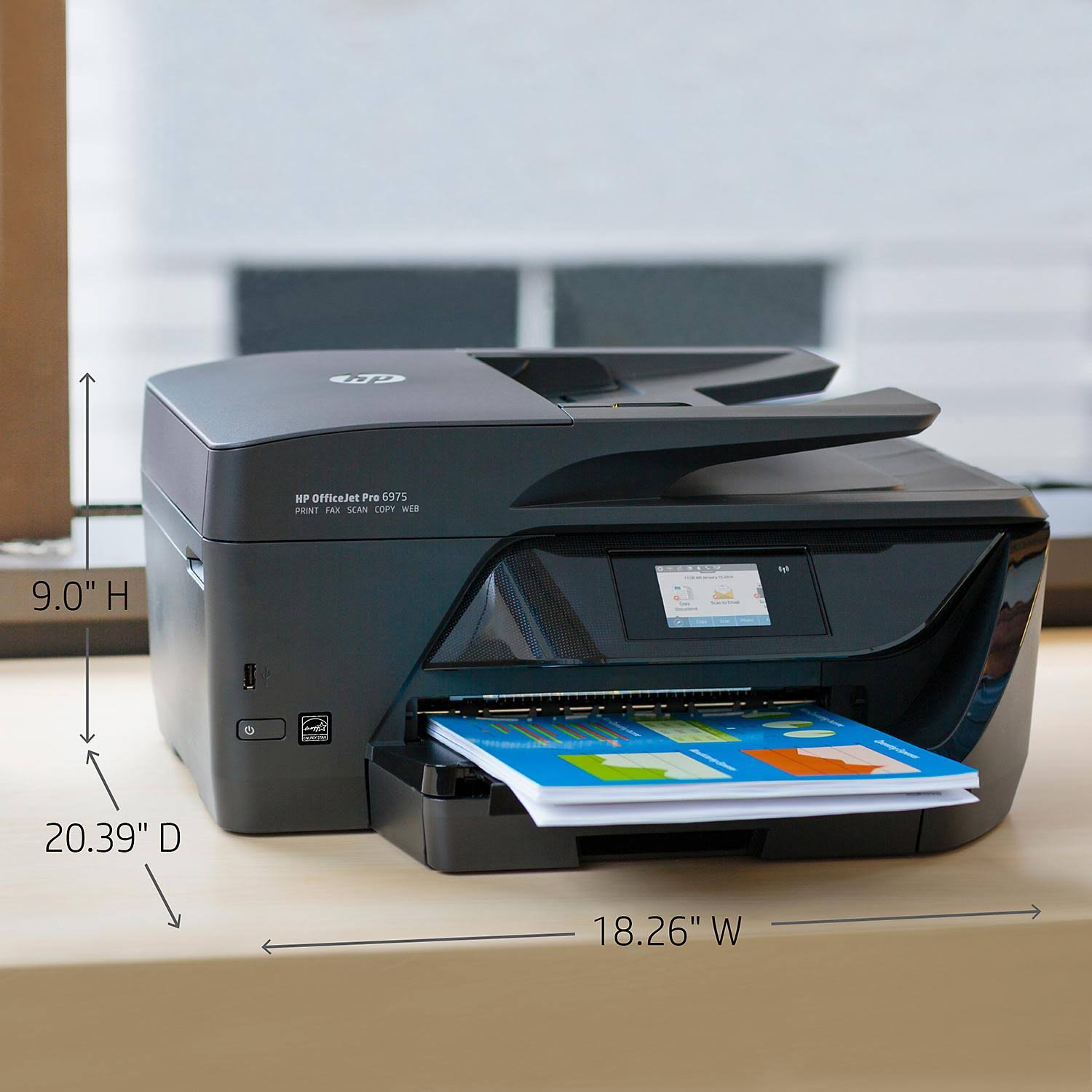 HP Officejet Pro 6975 All-in-One Color Inkjet Printer S442