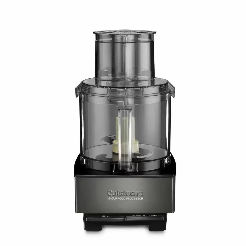 Cuisinart 14-Cup Food Processor with Extra Thick Slicing Disc, Black Stainless D341508