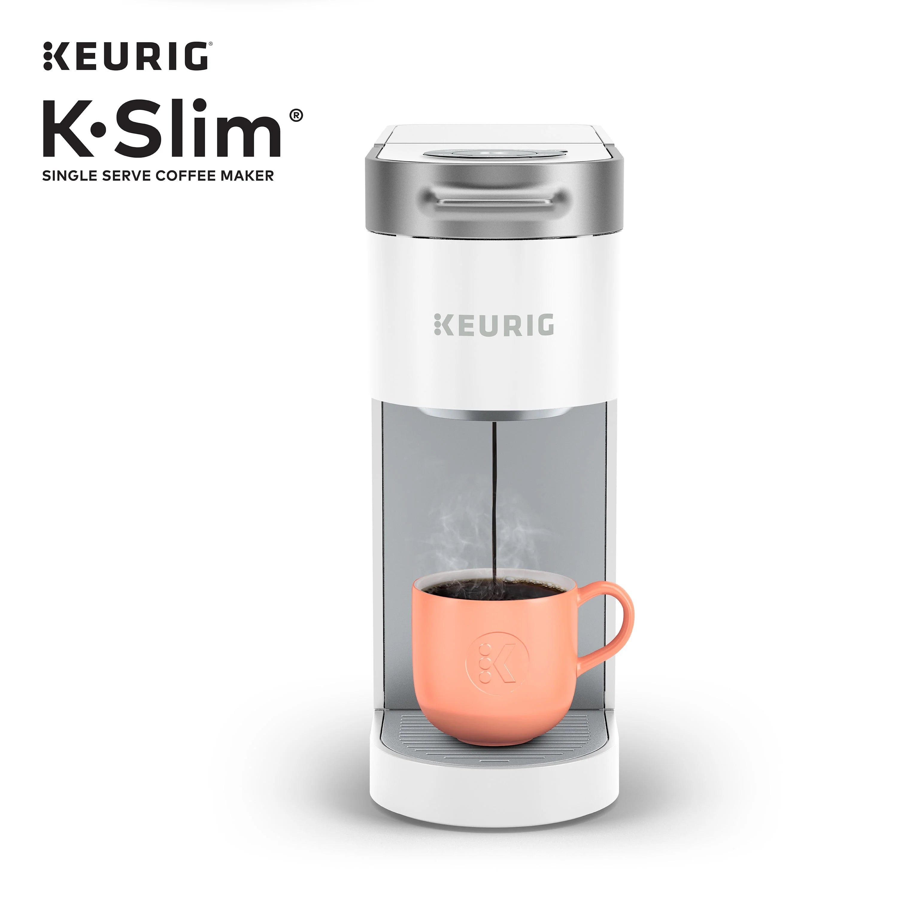 Keurig K-Slim Black Single-Serve K-Cup Pod Coffee Maker J75820