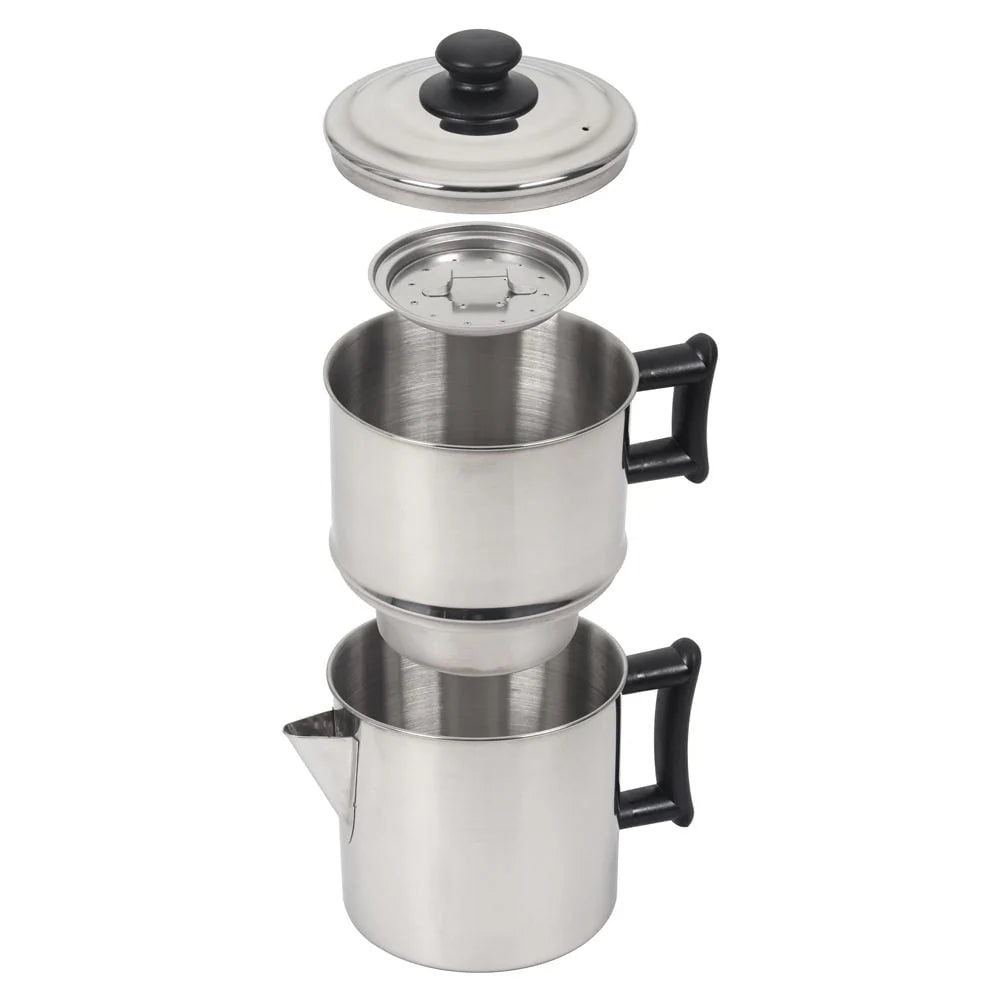 Lindy's 10-Cup Stainless Steel Drip Coffee Maker X26559