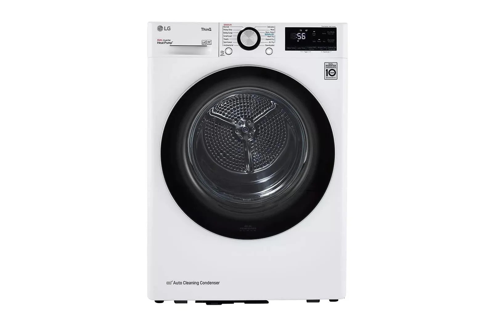 LG DLHC1455W  FRONT LOAD ELECTRIC DRYER Gray
