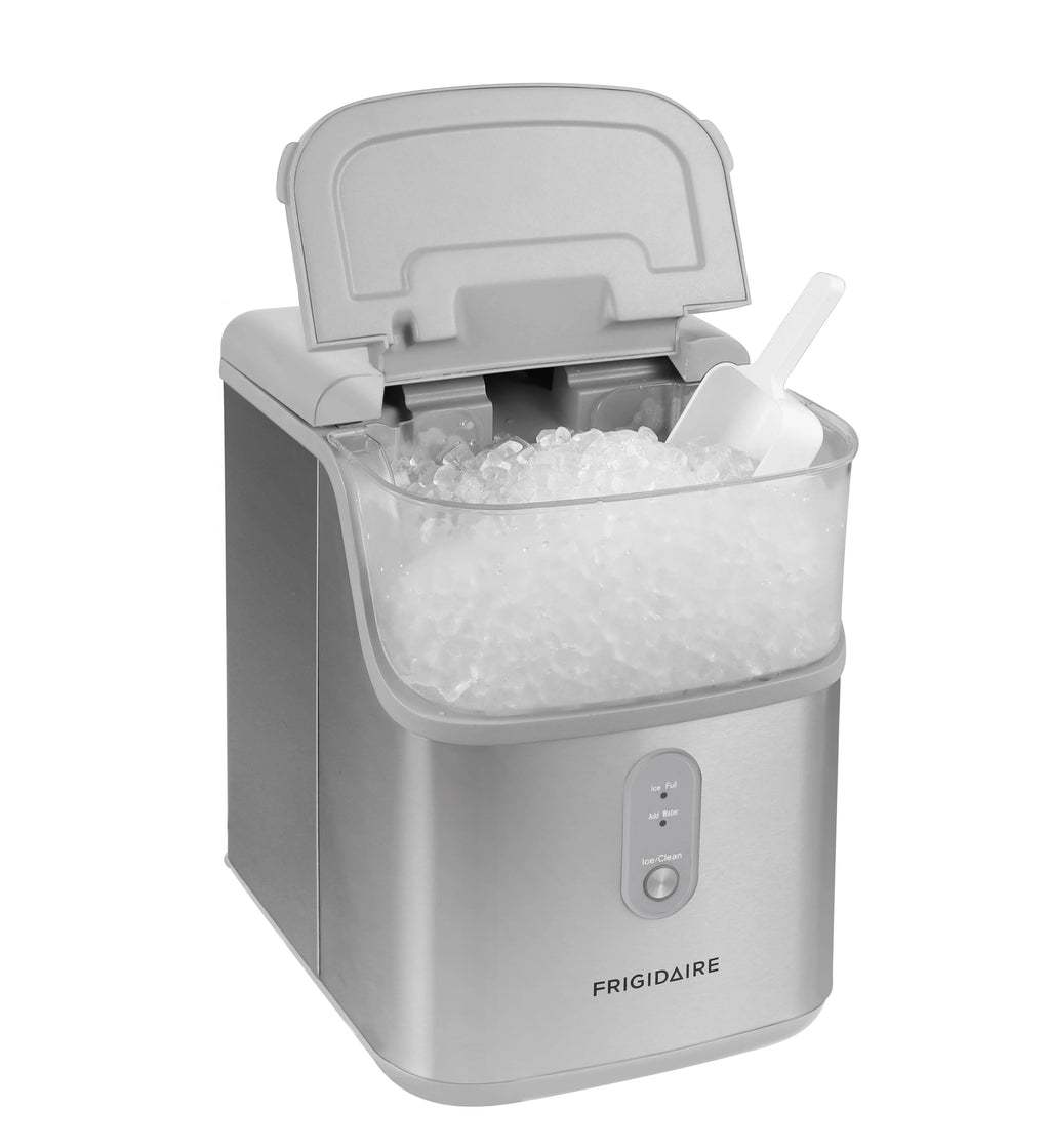 Frigidaire 33 Lbs. Nugget Ice Maker - Black Stainless Steel W875