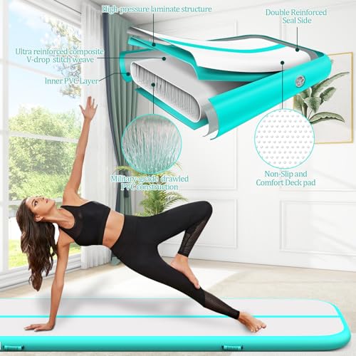 Air Mat Tumble Track with Electric Air Pump for Home Use M5837