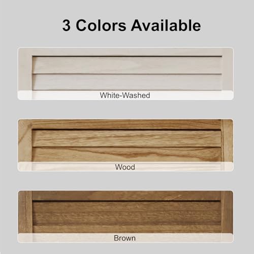 Room Partitions and Dividers, 5.6 Ft Tall Folding Wood Screen, 4 Panels S6959