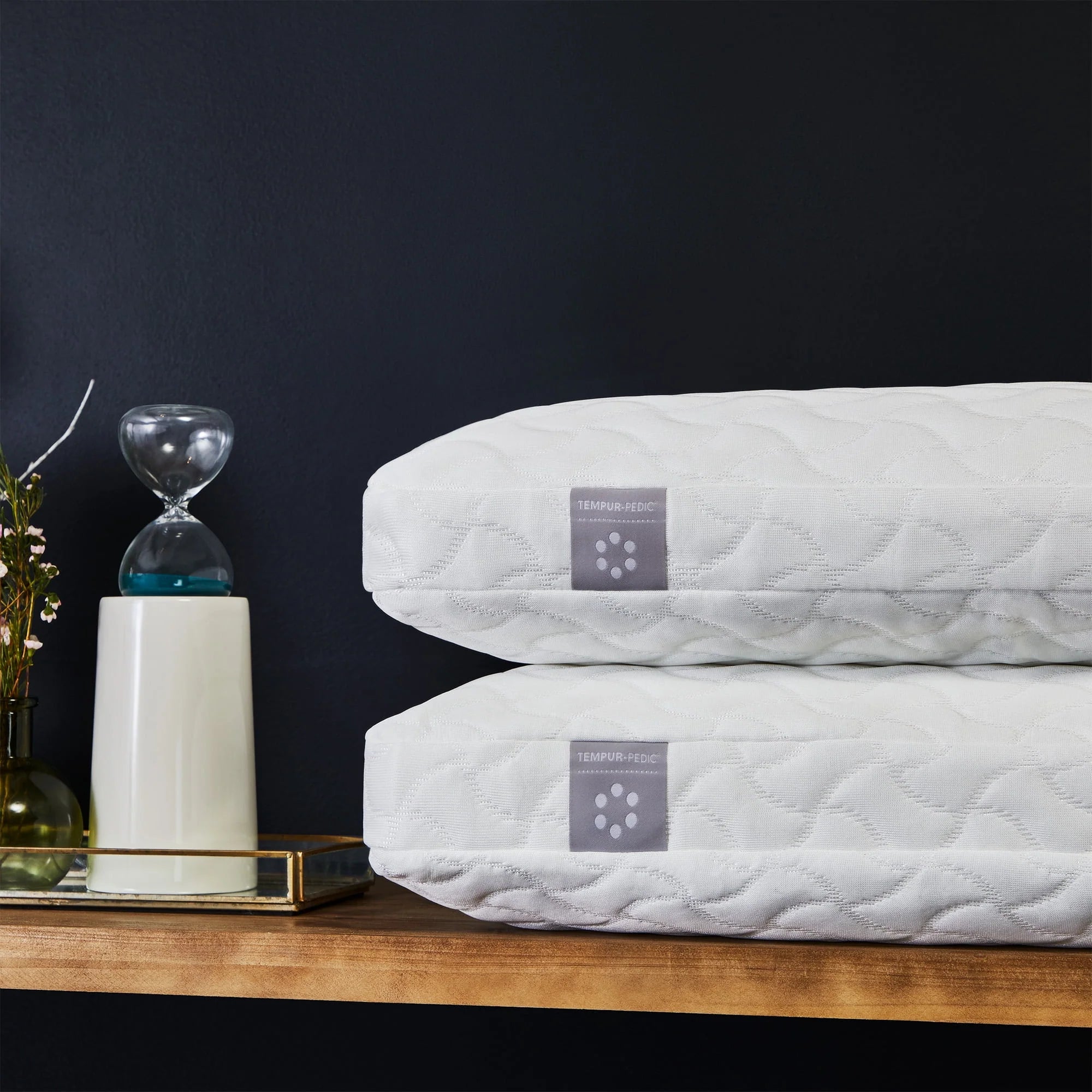 Tempur-Pedic Cloud Memory Foam Pillow, Queen, 2 Pack D389