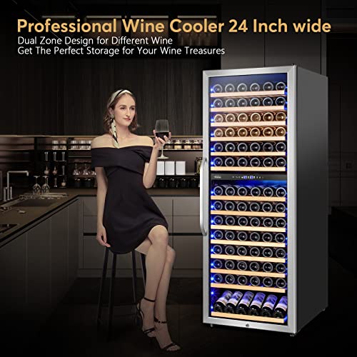 Electric Humidor Cabinet 35L with Digital LED Screen and Humidity Control C6096