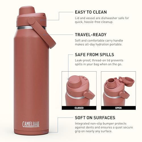 CamelBak Thrive Chug Insulated Stainless Steel Water Bottle 32oz Sky Blue K9074