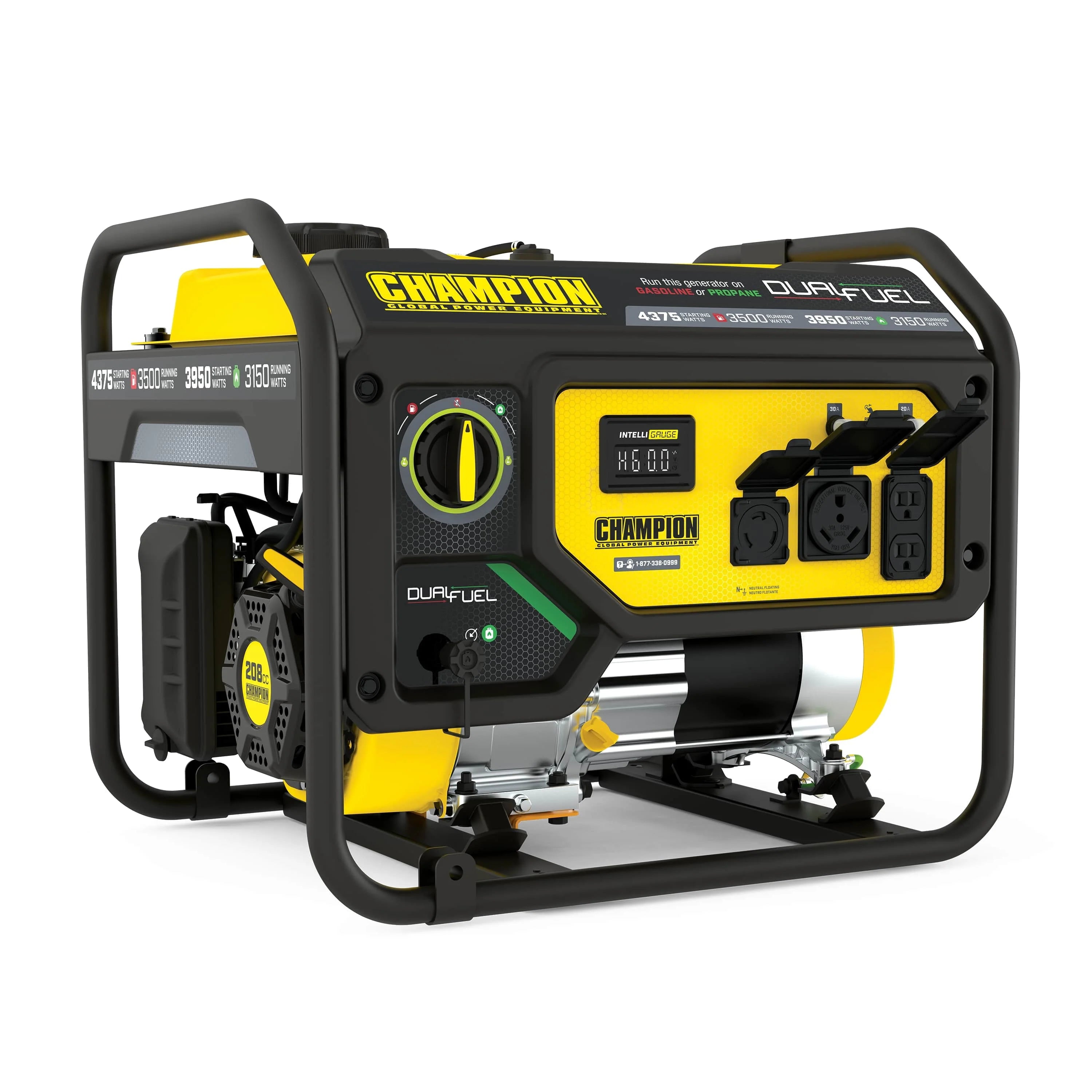 Champion Power Equipment 3500 Watt Dual Fuel Portable Generator R169158