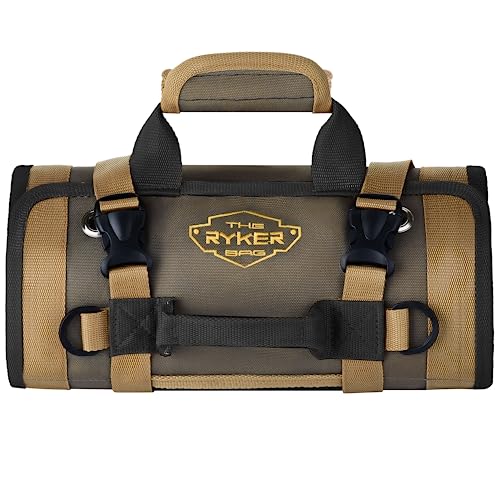 Ryker Roll Up Tool Bag Organizer with Detachable Pouches O5686
