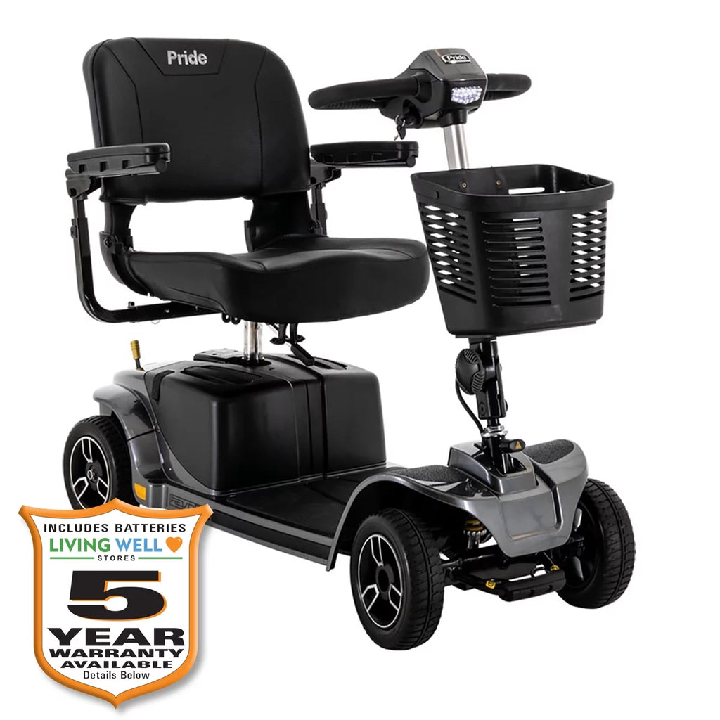 Pride Mobility Revo 2.0 4-Wheel Scooter - Blue N163