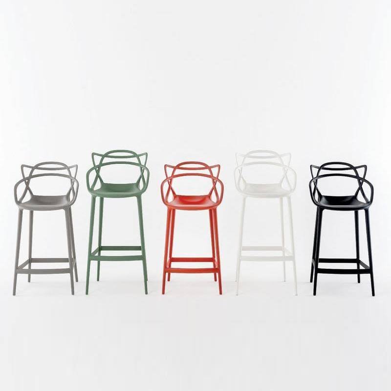 Kartell Masters Stool, Black R306