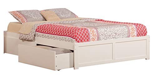 AFI Concord Platform Bed with Storage Drawers J78151
