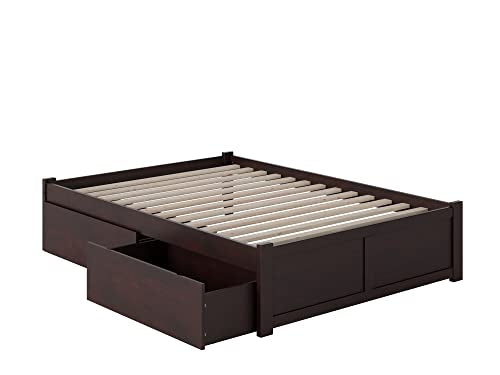 AFI Concord Platform Bed with Storage Drawers J78151