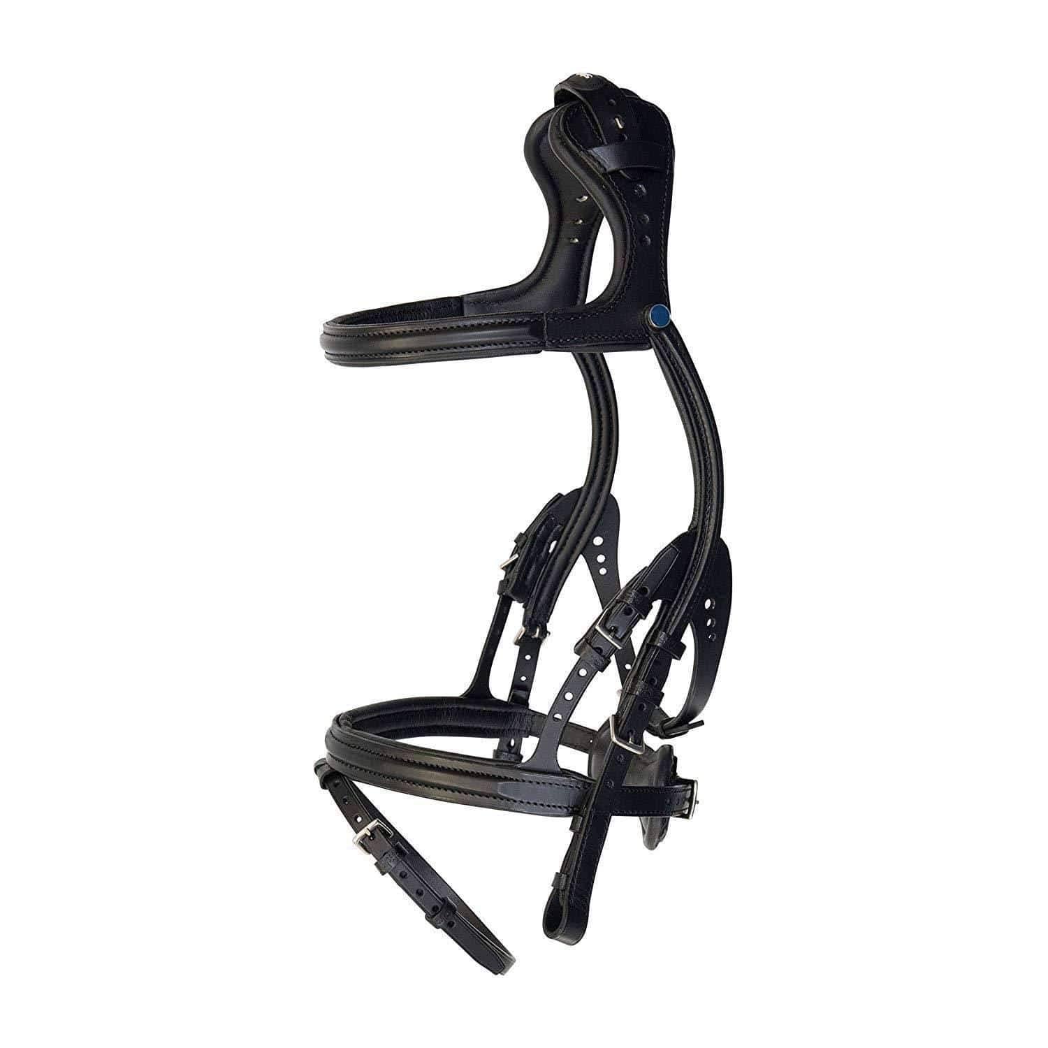 Stubben 2500 Freedom Snaffle Bridle - Black - Megean