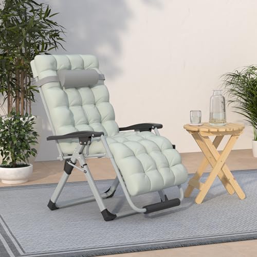 Suteck Zero Gravity Chair Reclining Camping Lounge with Removable Cushion and Cup Holder Z41184