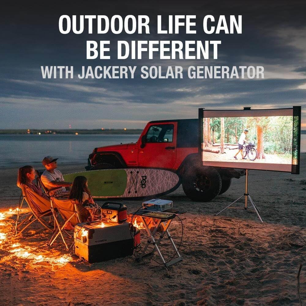Restored Jackery Explorer 550 Portable Power Station 500W W8108