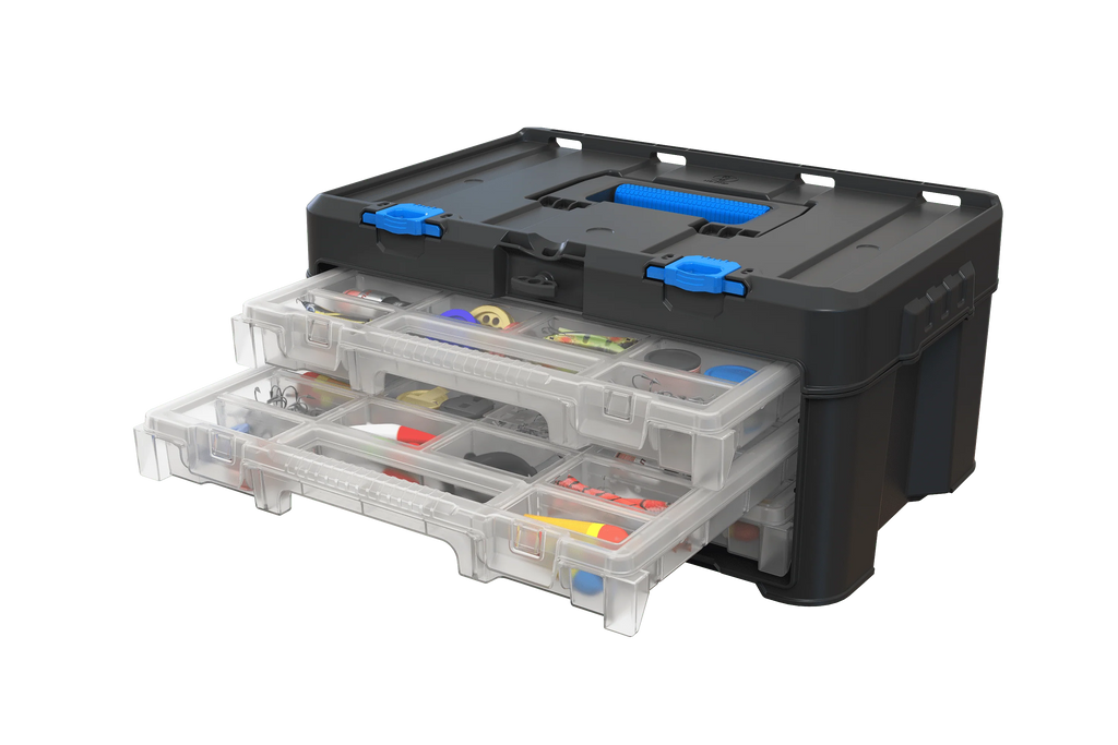 Hart Stack System 3 Case Parts and Tool Box Organizer Z119335