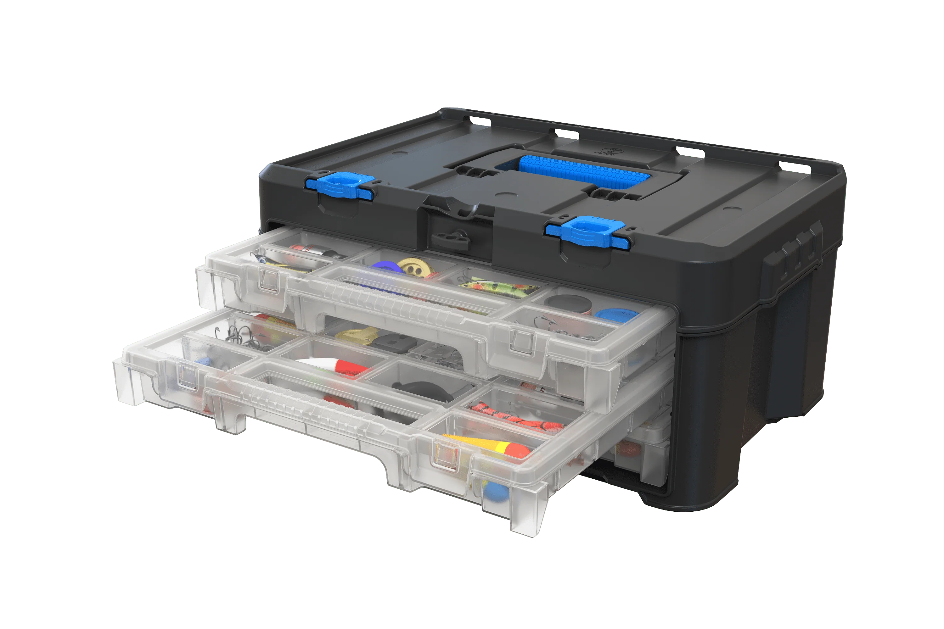 Hart Stack System 3 Case Parts and Tool Box Organizer Z119335
