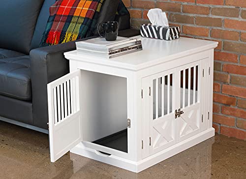 zoovilla Merry Products Triple Door Medium Dog Crate White W840633