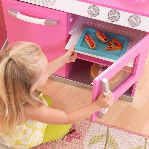 Kidkraft Retro Kitchen and Refrigerator Pink M2027