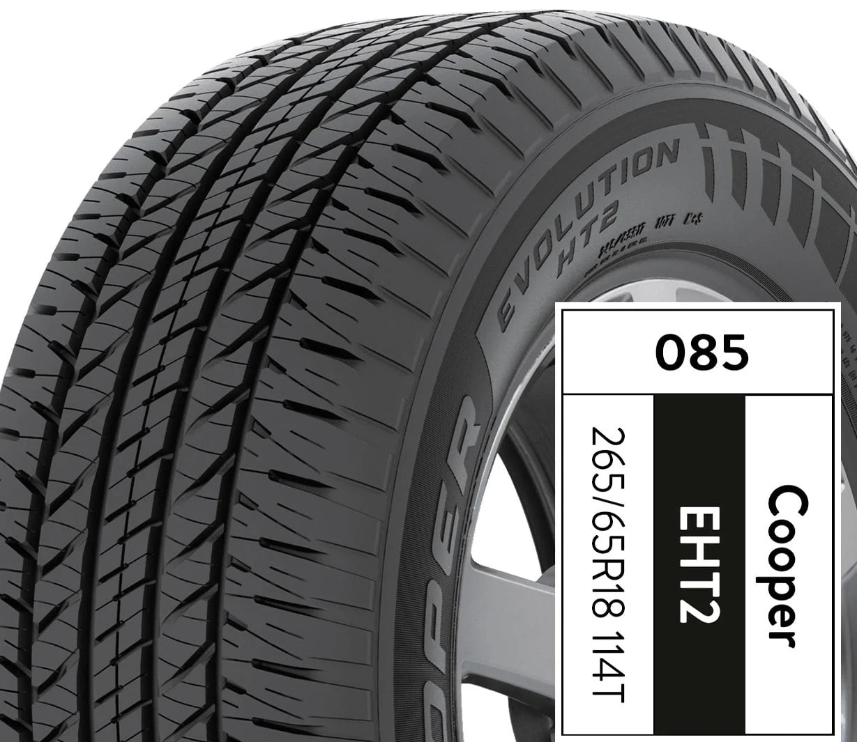 Cooper Evolution HT2 265/65R18 114T All-Season Tire N49500
