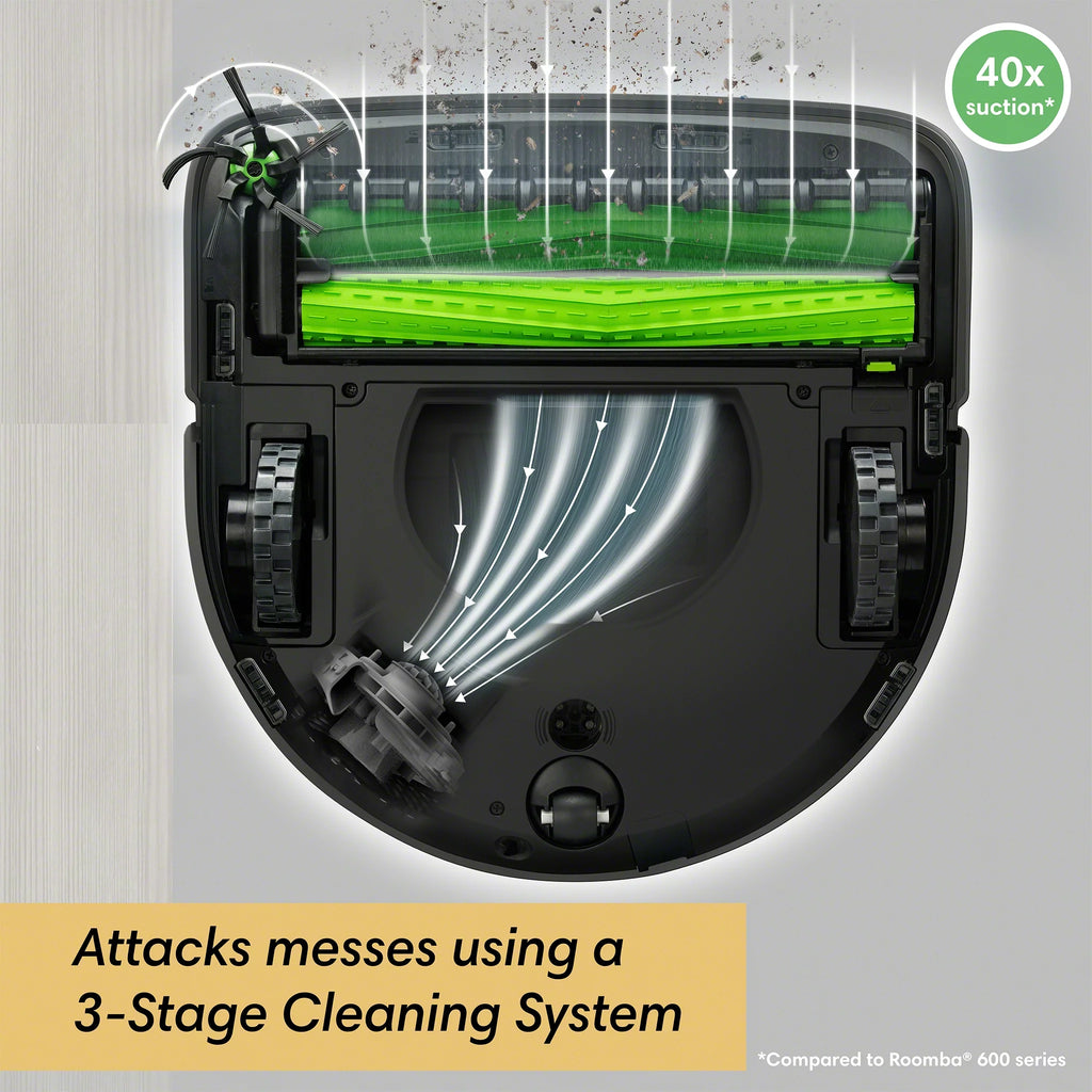 iRobot Roomba s9+ Self-Emptying Robot Vacuum with Smart Mapping P92039