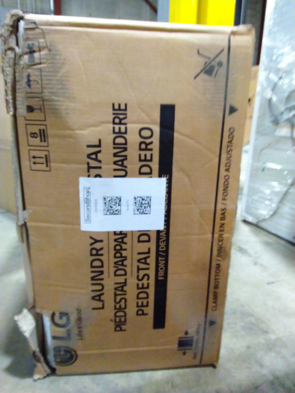 LG WD300CB 27 Inch Black Pedestal G731