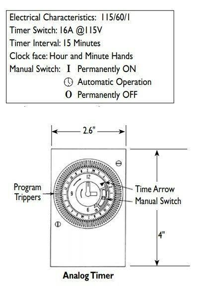 Taco 265-1 Analog Timer D22162