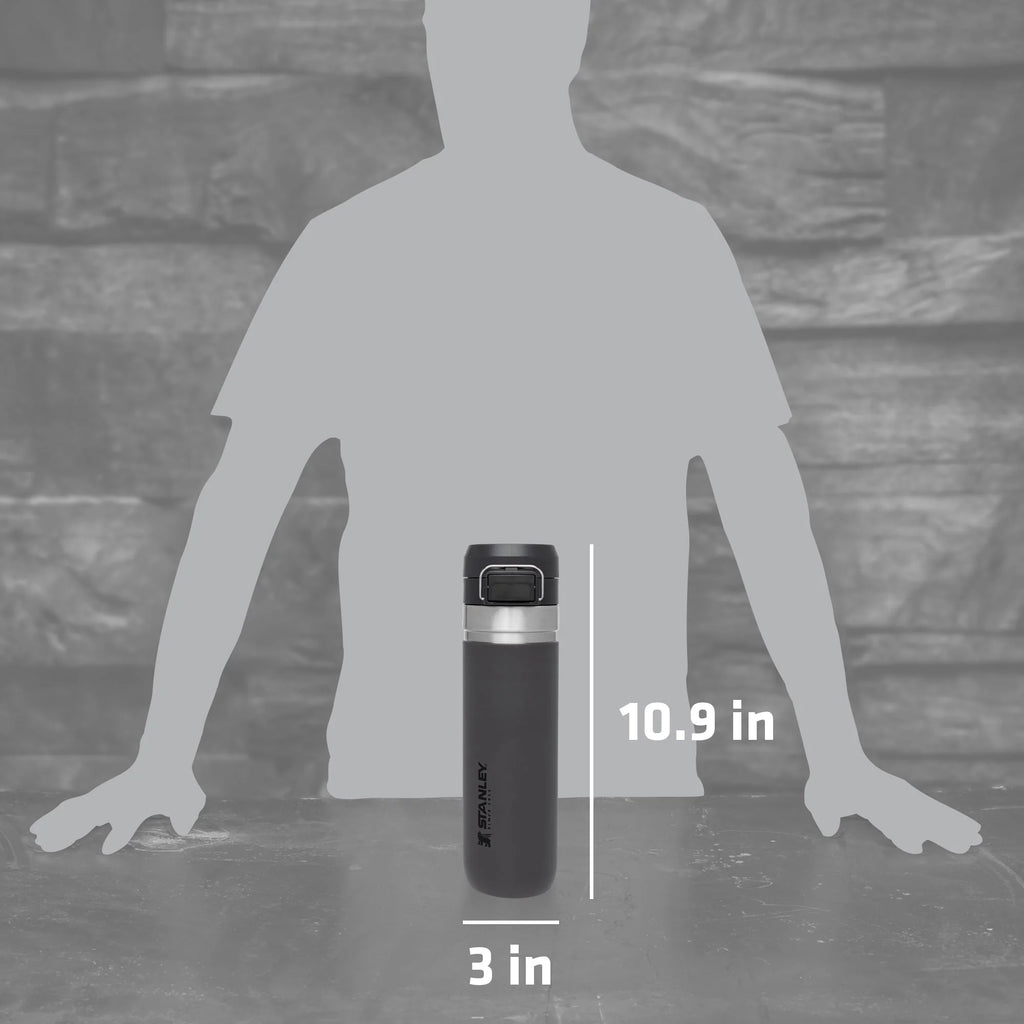 Stanley Quick Flip Insulated Stainless Steel Water Bottle 24 oz M3890