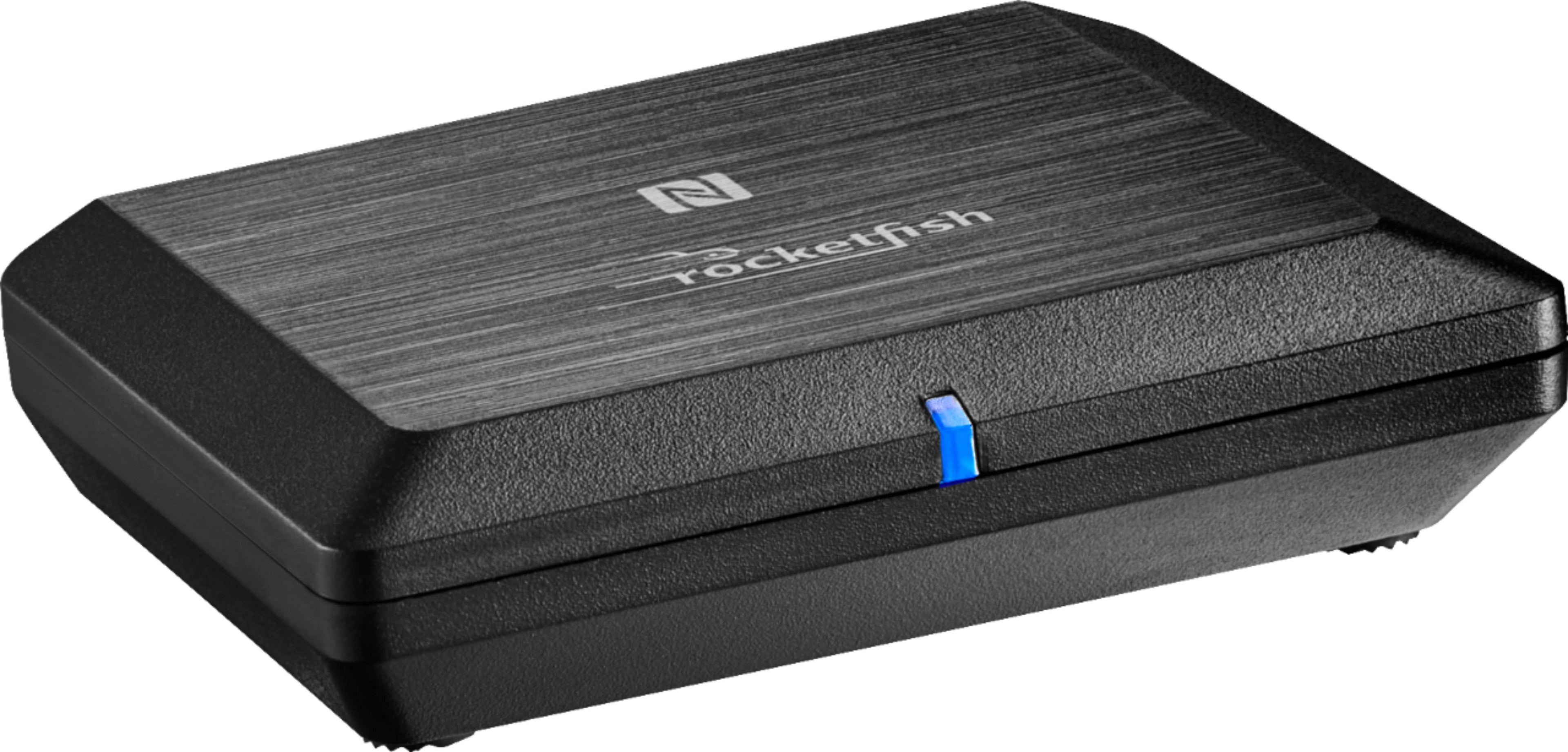 Rocketfish - RF-BTR319 Bluetooth Audio Receiver - Black - Megean