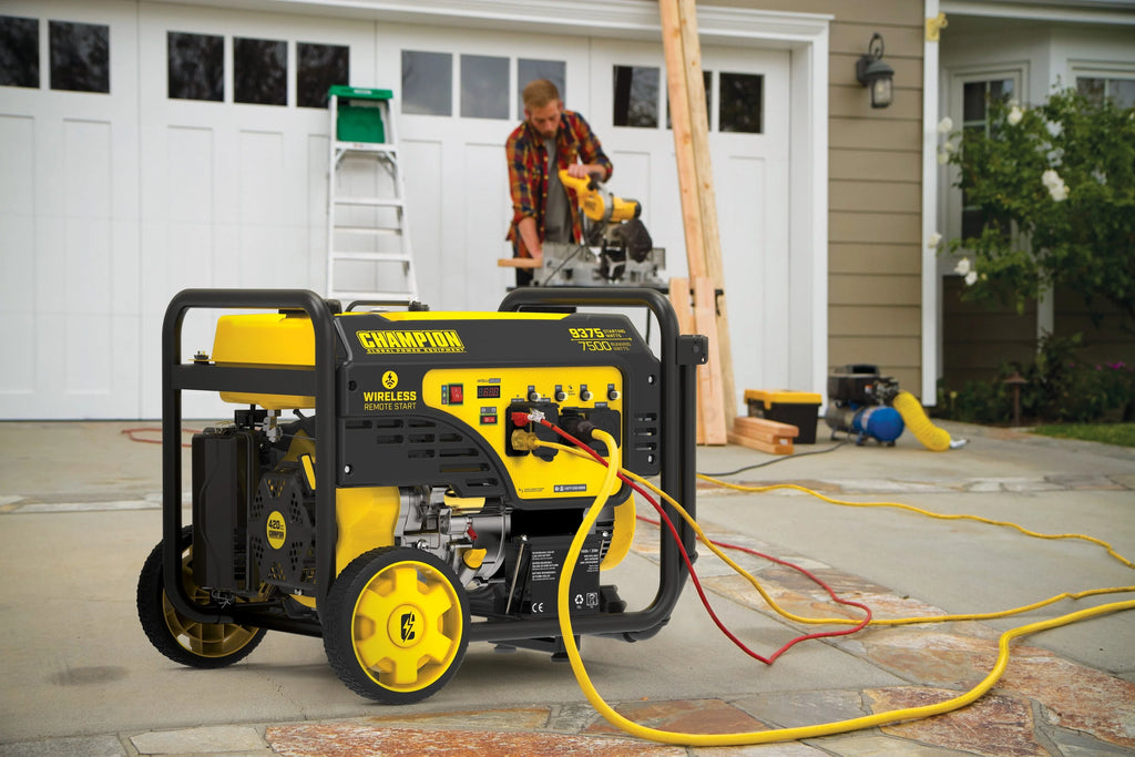 Champion Power Equipment 9375/7500W Portable Generator with Remote Start I155