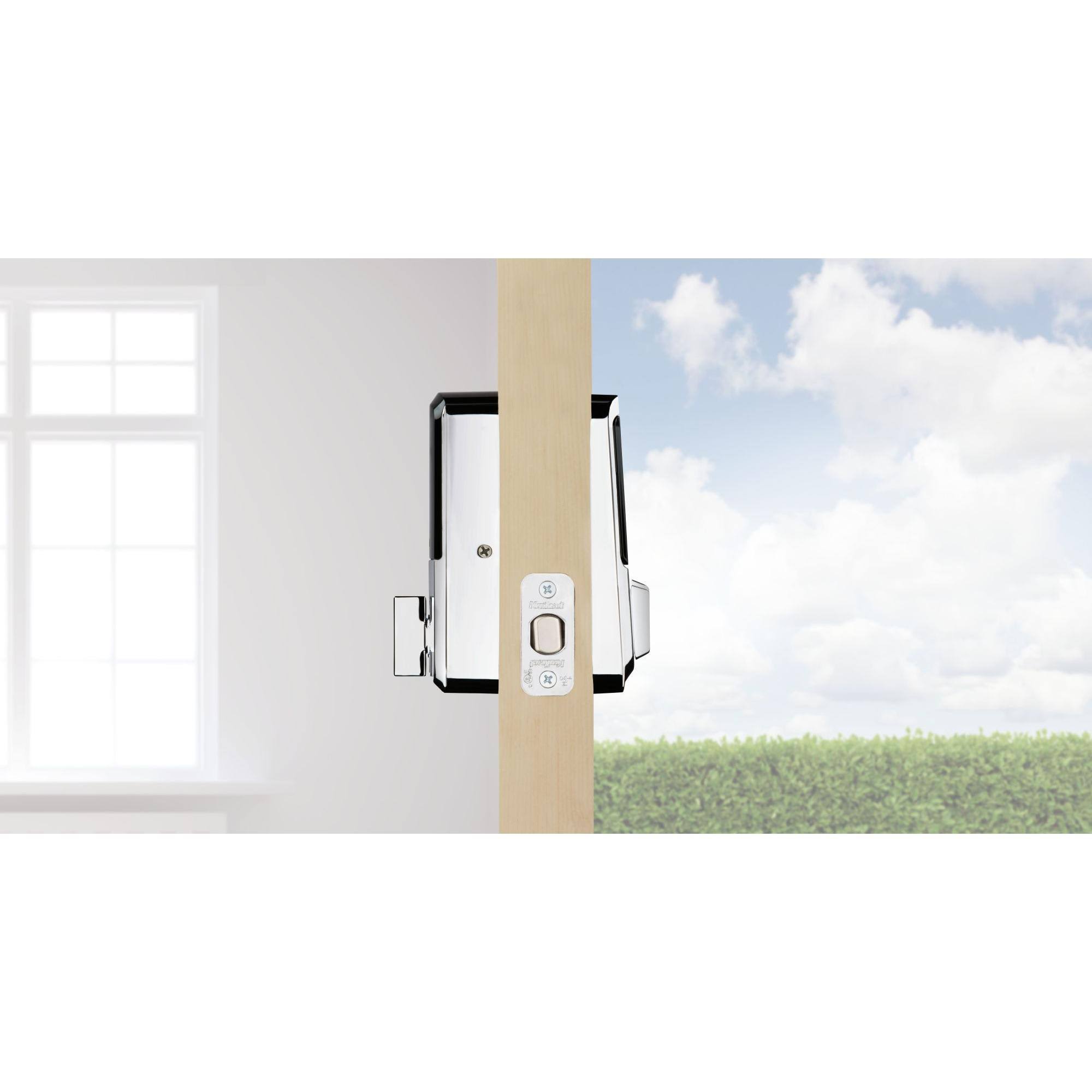 Kwikset Halo Touchscreen Wi-Fi Smart Lock Iron Black Y73191