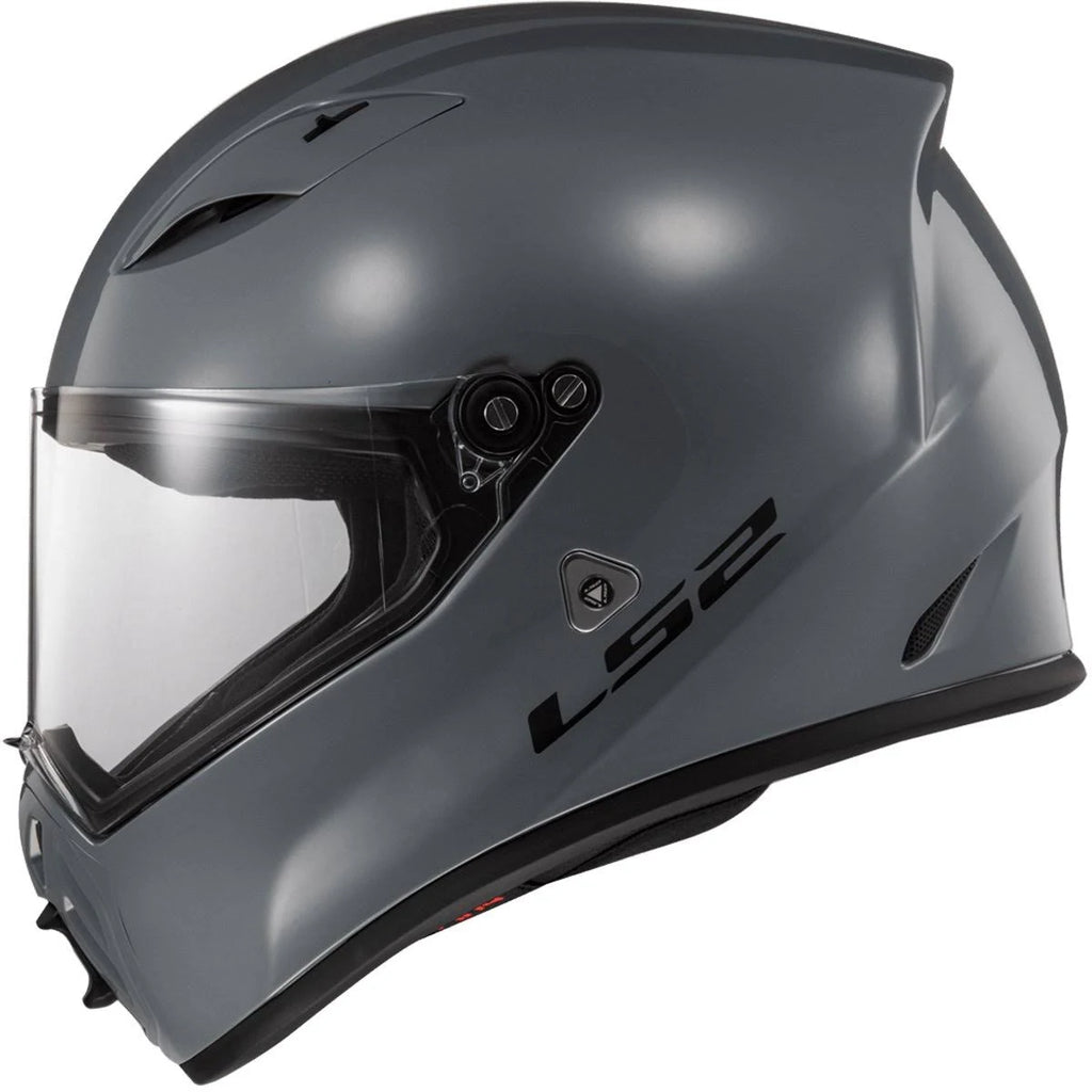 LS2 Street Fighter Brushed Alloy Helmet N60587