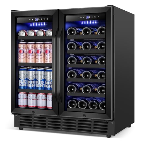 Electric Humidor Cabinet 35L with Digital LED Screen and Humidity Control C6096