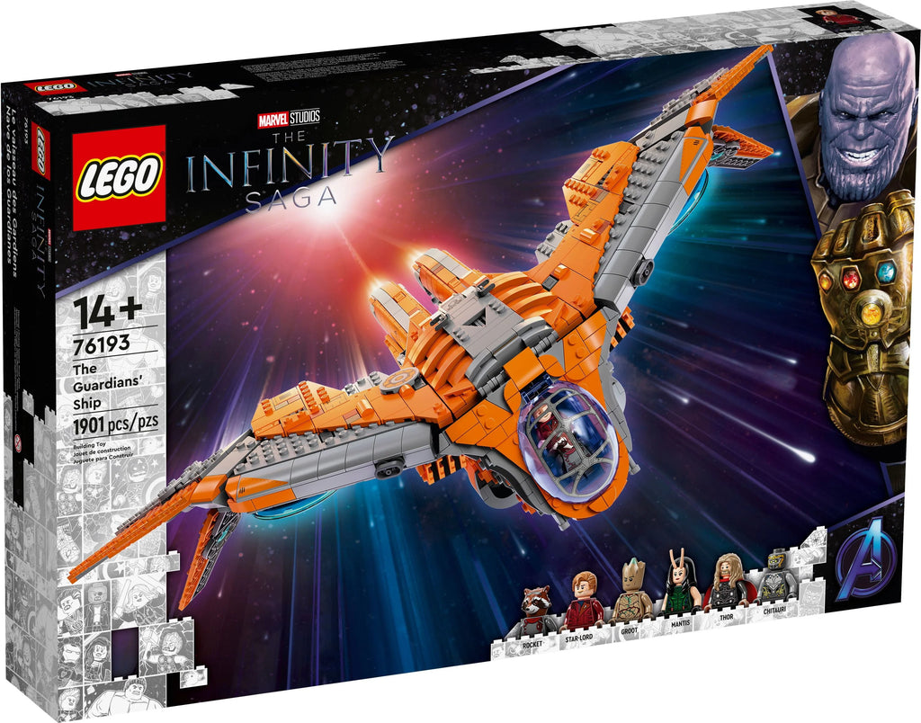 LEGO Marvel The Guardians' Ship 76193 Building Toy A9962