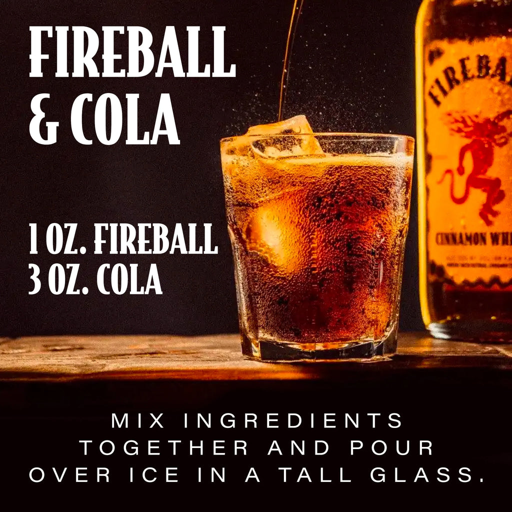 Fireball Cinnamon Whiskey, 750ml, 33% Alcohol S948953