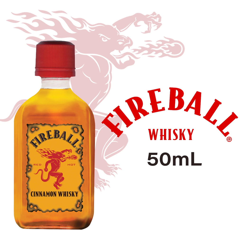 Fireball Cinnamon Whiskey, 750ml Bottle, 33% Alcohol