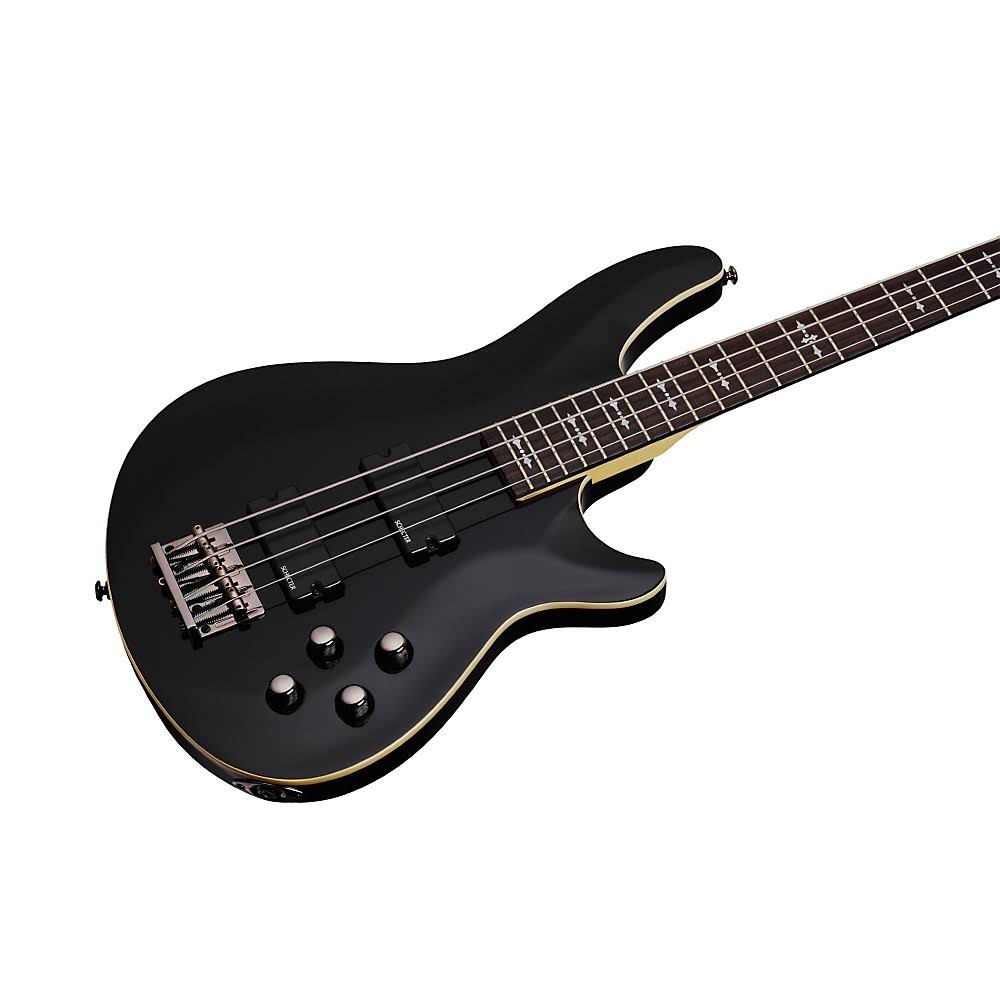Schecter Omen-4 Electric Bass Guitar Black E582902
