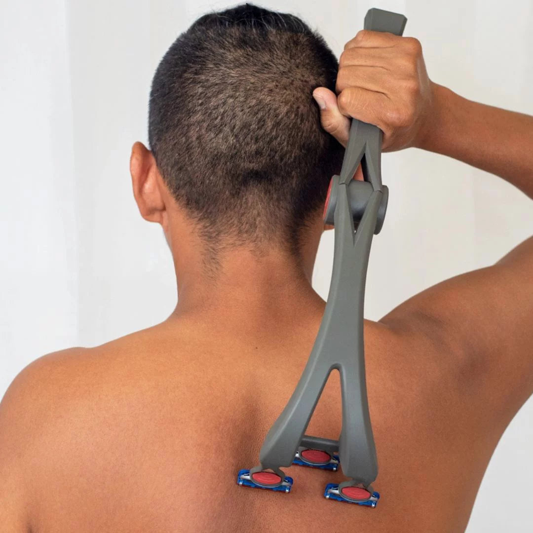 BackRover Back Shaver for Men with Razor Extension Handle for 5-Blade Cartridges S793904