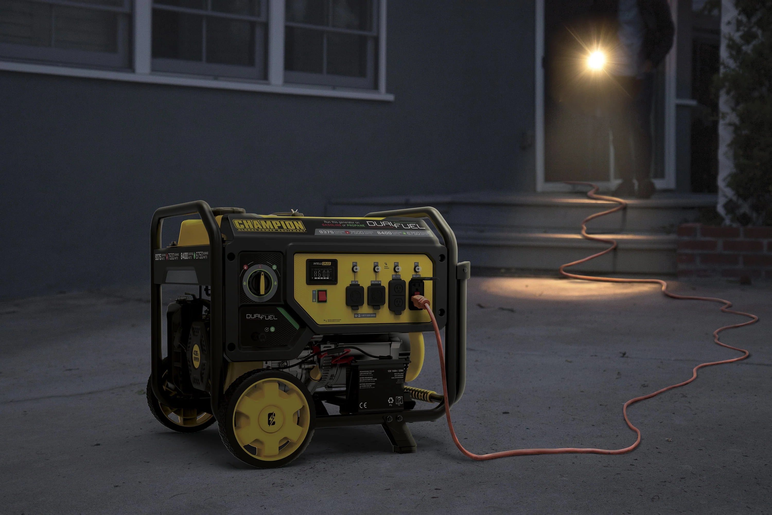 Champion Power Equipment 9375/7500W Dual Fuel Portable Generator J769