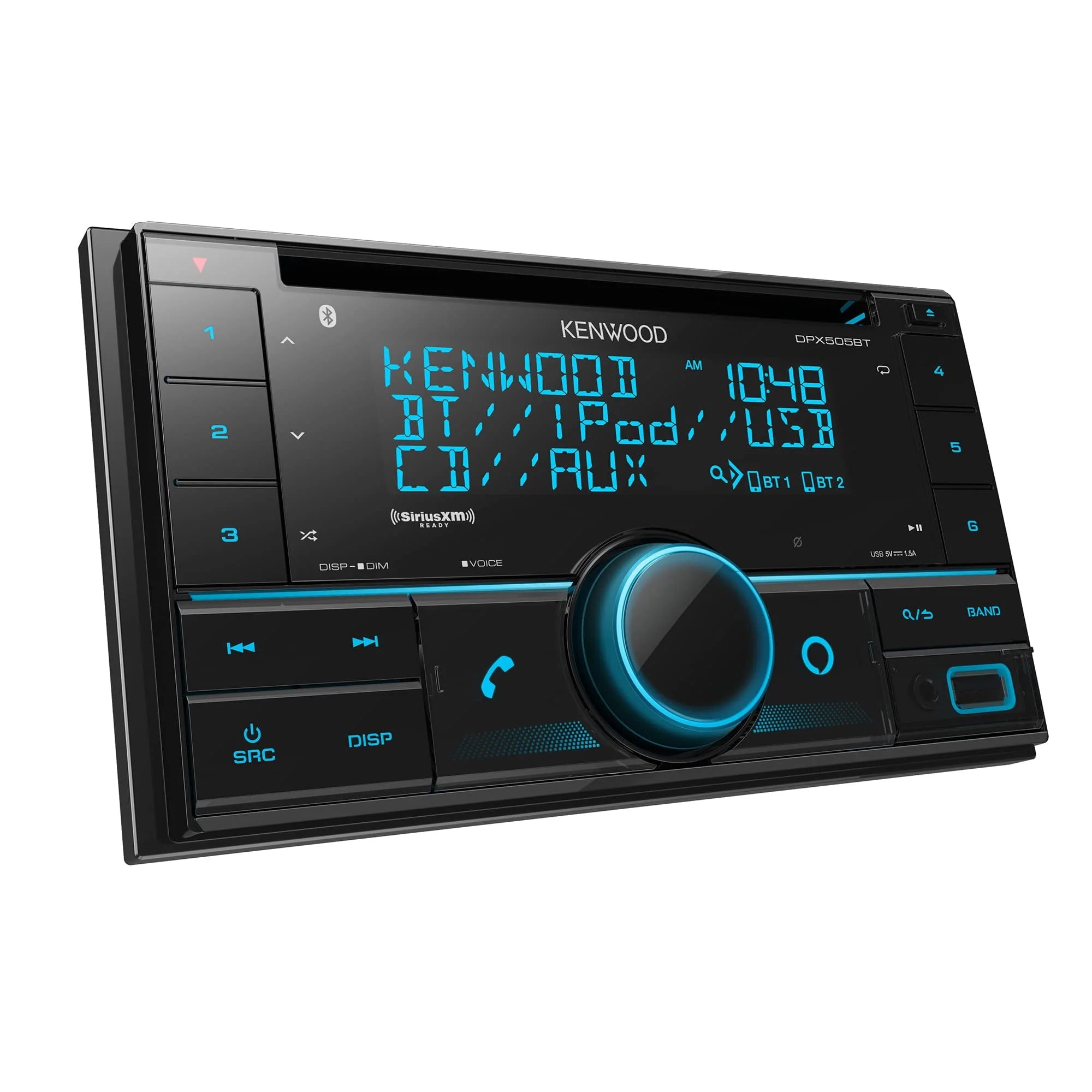 Kenwood DPX505BT Car CD/MP3 Player, Double DIN H857